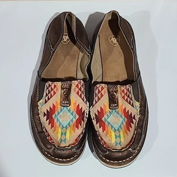 Ariat Shoes Ariat Womens Cruiser Copper Metallic Aztec Blanket